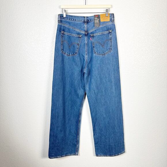 Levi's Premium NWT Womens High Loose Jeans in Lazy Sunday Wash Size 31 - Picture 7 of 14